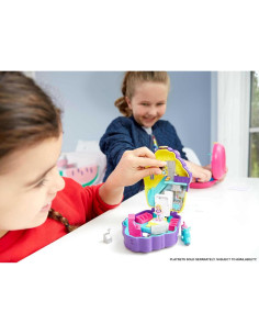Juego Polly Pocket Compacto Mundo de Cupcake con 2 Muñecas 2