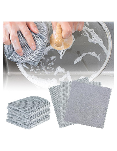 Paño de limpieza de alambre Veluvonas 3 piezas 25x25cm