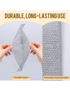 Paño de Cocina LivyChouance Doble Capa 20x20 cm 10 Unidades 2