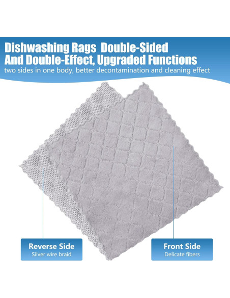 Paño de limpieza de alambre Veluvonas 3 piezas 25x25cm