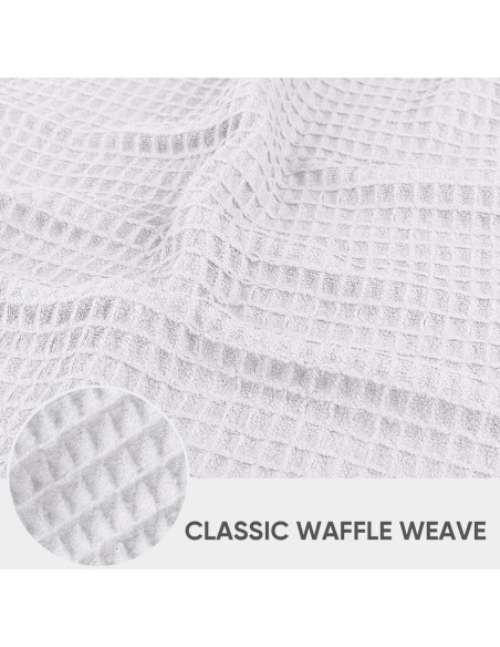 Paños de Microfibra HOMEXCEL 6 Unidades 30x30 cm Blanco