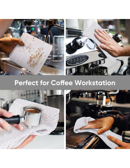 Paños de Microfibra HOMEXCEL 6 Unidades 30x30 cm Blanco