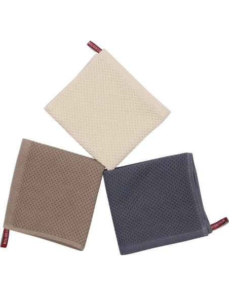 Paños de Cocina de Algodón Mia'sDream 30x30 cm 6 Pzs Multicolor