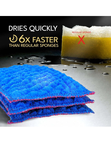 Paño de Cocina Reutilizable The Crown Choice - 3 Unidades