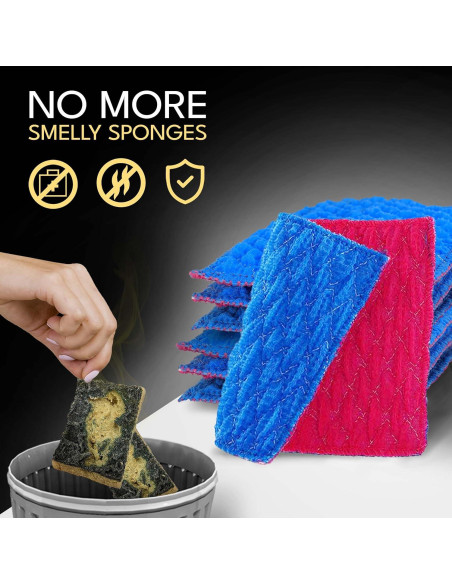 Paño de Cocina Reutilizable The Crown Choice - 3 Unidades