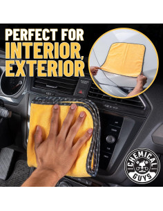 Toallas de Microfibra Premium Chemical Guys 40x40 cm - Paquete de 3 2