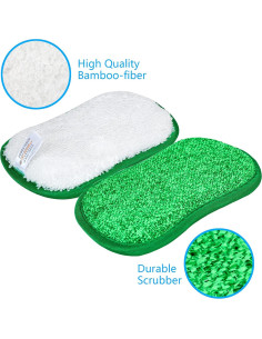 Esponja de Cocina Comfso 5 Pcs Reutilizable Sin Rayas 2