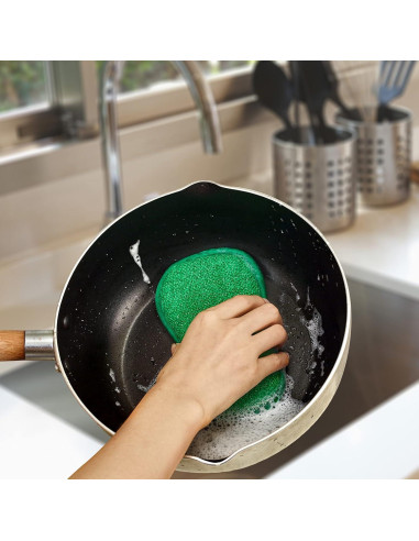 Esponja de Cocina Comfso 5 Pcs Reutilizable Sin Rayas