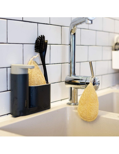 Esponja de Loofah Natural Miw Piw Paquete de 3 Ecológicas