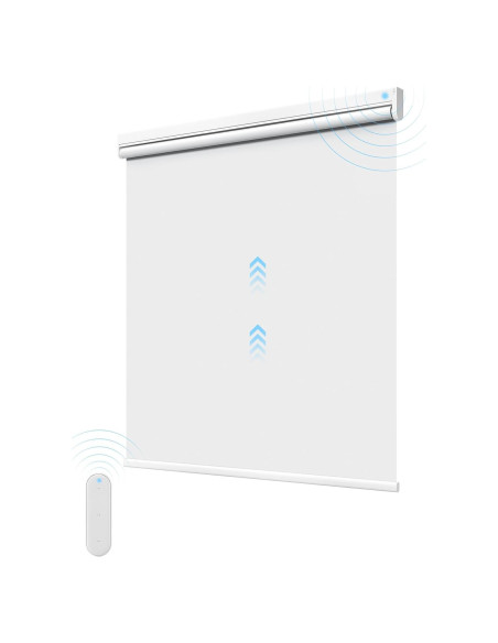 Persianas enrollables motorizadas JaeJaes 89x183 cm blancas