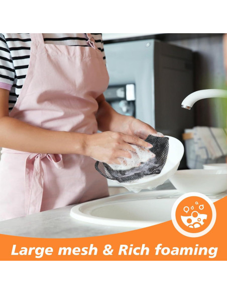 Paños de Malla para Lavar Platos SUNLAND 30x30 cm 12 Piezas