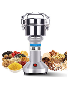 Molino de Granos Eléctrico Greatrue 150g Acero Inoxidable