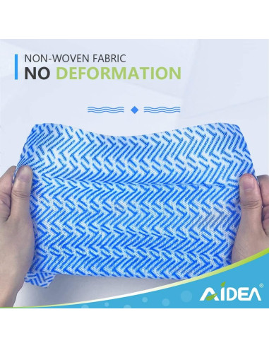 Paños de Limpieza Reutilizables AIDEA 80 Unidades 60x30 cm