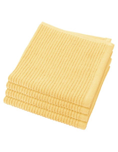 Set de 4 Paños de Cocina Ripple Now Designs Amarillo