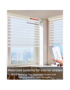 Kit Motor Cortinas Eléctricas Rollerhouse 24V Control Remoto 2