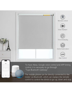 Motor de Persianas Inteligentes Sortfle AM22 Bluetooth 32mm 2