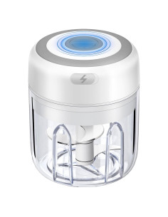 Picador de Ajo Eléctrico Dyrro Mini 300ml Inalámbrico