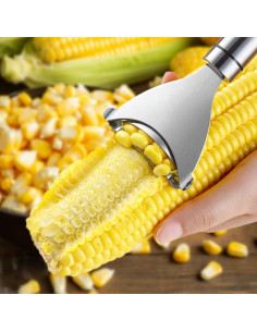 Pelador de Mazorcas de Maíz PurYupearl de Acero Inoxidable 2