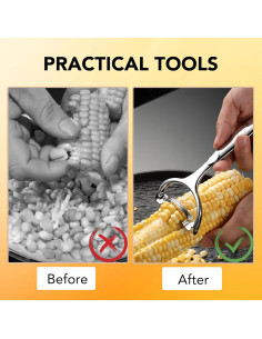 Desgranador de Maíz SOBERNA Acero Inoxidable 15x7 cm 2