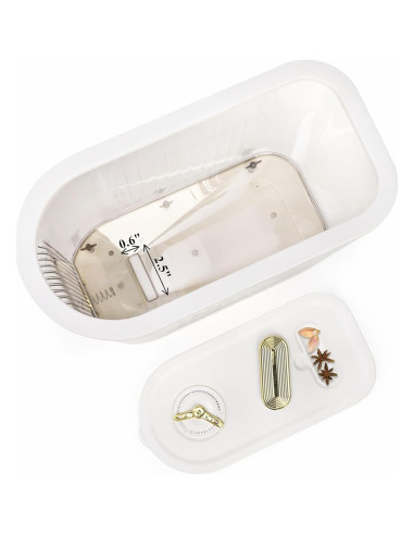 Dispensador de Arroz Cididu 22 lbs Transparente con Taza Medidora