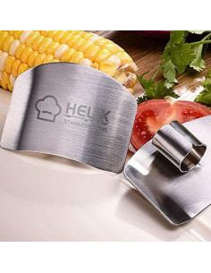 3 Protectores de Dedos SLXDEX Acero Inoxidable Ajustables 2