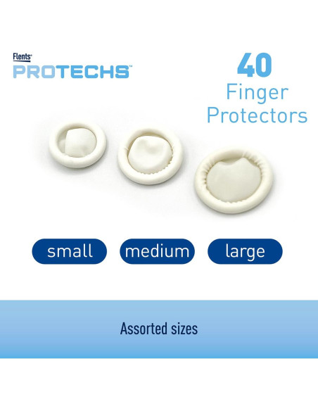 Dedales de Goma Acu-Life para Dedos y Pies - 40 Unidades