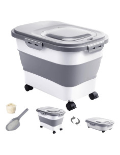 Contenedor de Almacenamiento de Alimentos DDMOMMY 25L Plegable