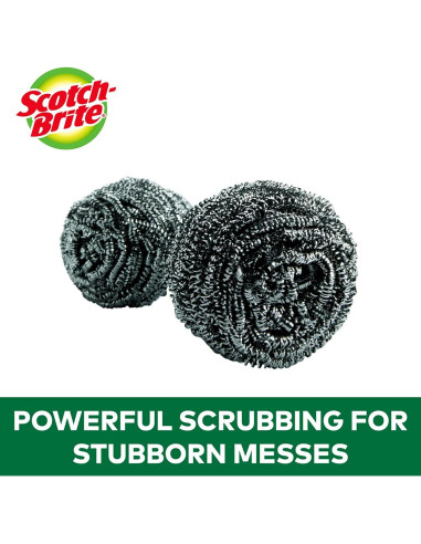 Esponjas de Acero Inoxidable Scotch-Brite - 3 Unidades