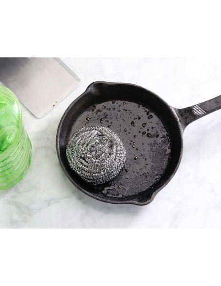 Esponjas de Acero Inoxidable New Star Foodservice 12 Pzas