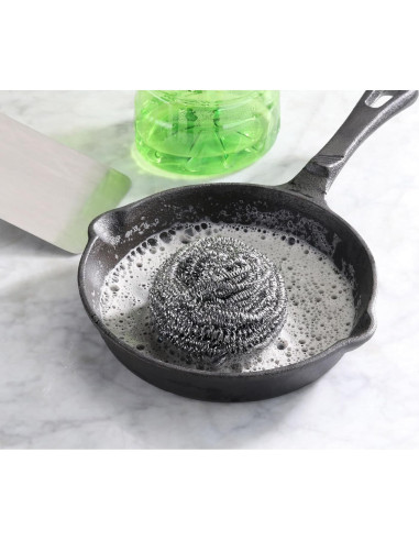 Esponjas de Acero Inoxidable New Star Foodservice 12 Pzas