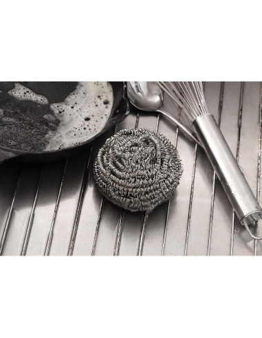 Esponjas de Acero Inoxidable New Star Foodservice 12 Pzas