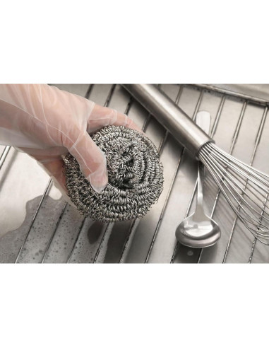 Esponjas de Acero Inoxidable New Star Foodservice 12 Pzas