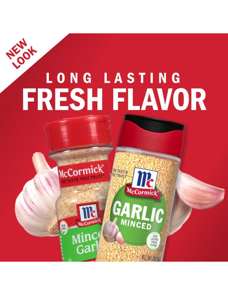 Ajo Picado McCormick 85g - Sabor Suave y Redondeado