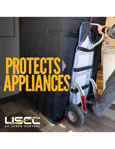Cubierta Acolchada para Refrigerador US Cargo Control 178x97 cm