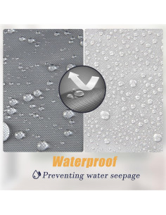 Cubierta Impermeable para Congelador Vertical Safipotts 60 cm 2