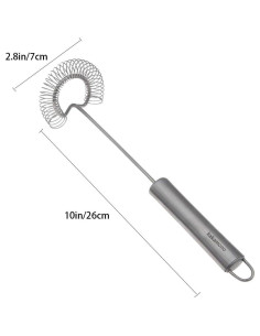 Batidor de Huevos Kakamono de Acero Inoxidable 25,4 cm 2