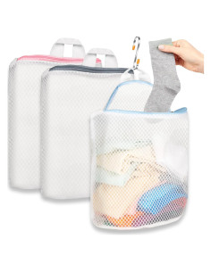 3 Bolsas de Lavandería Colgantes Cociat para Calcetines