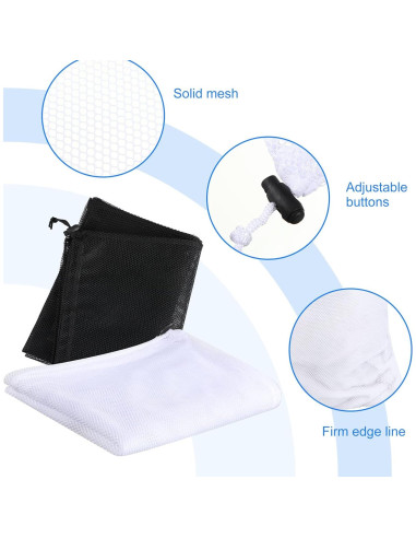 Berlune 30 Bolsas de Malla Grandes 61x91 cm para Lavado