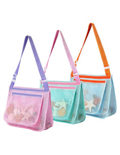 Juego de 3 Bolsas de Recolección de Conchas LIDAGO