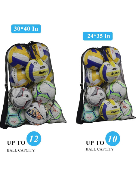 Bolsa de Malla Rudmox 35L para Equipos Deportivos Negra