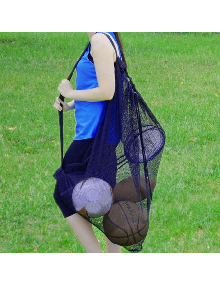 Bolsa de Malla Rudmox 35L para Equipos Deportivos Negra