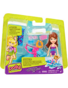 Vehículo Tropical Polly Pocket Lila con Delfín - Mattel 2