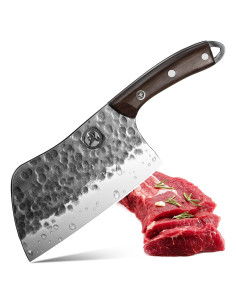 Cuchillo de Carnicero Plys 20,32 cm Acero Inoxidable Gris