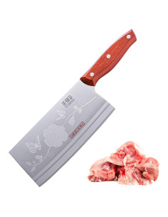 Cuchillo de Hacha de Carne TJ POP 18.8 cm Acero Inoxidable