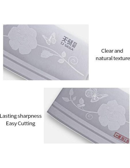 Cuchillo de Hacha de Carne TJ POP 18.8 cm Acero Inoxidable