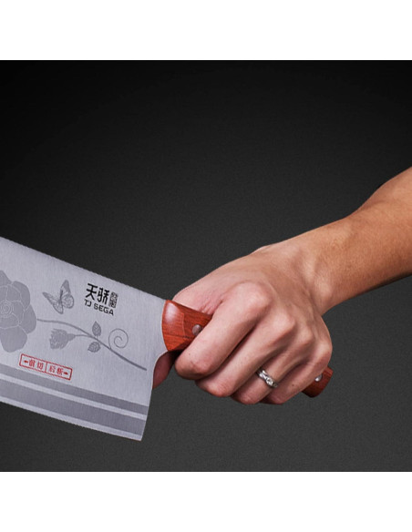 Cuchillo de Hacha de Carne TJ POP 18.8 cm Acero Inoxidable