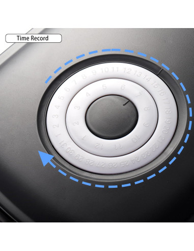 Contenedor de Arroz Grande ZEAYEA 11,34 kg con Tapa y Taza