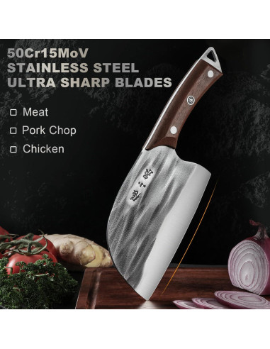 Cuchillo de Rebanar ZHANG XIAO QUAN 16 cm Acero Inoxidable