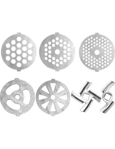 Placas y Cuchillas de Molinillo de Carne Together-life 7 Piezas 2