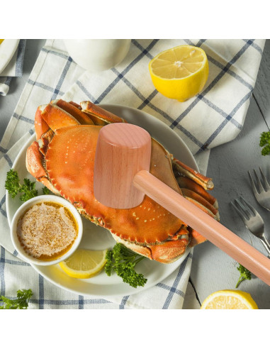 Martillo de Madera Luxshiny para Cangrejo y Langosta 30cm